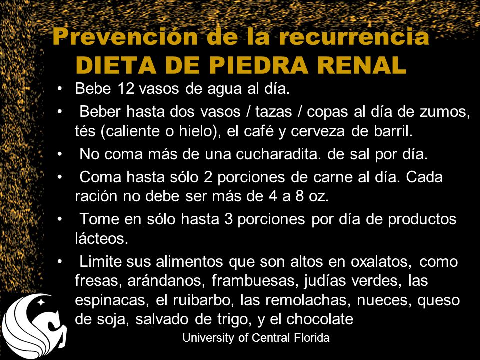 Dieta con piedras en el rinon Dieta con piedras en el rinon